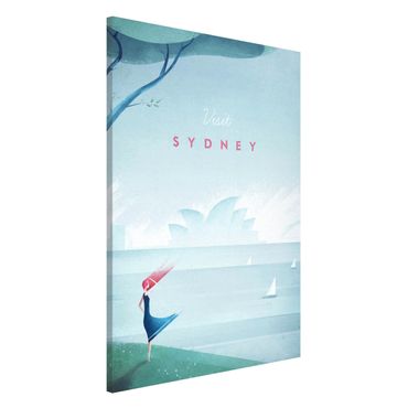 Lavagna magnetica - Poster Viaggi - Sidney - Formato verticale 2:3