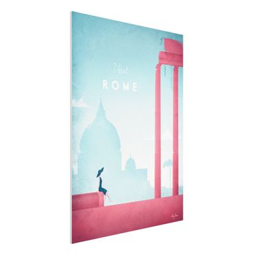 Stampa su Forex - Poster Travel - Rome - Verticale 4:3