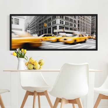 Poster con cornice - Rapid New York - Panorama formato orizzontale