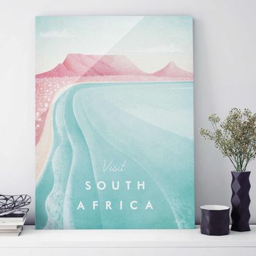 Quadro in vetro - Poster Travel - Sud Africa - Verticale 4:3