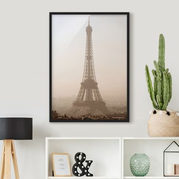 Poster con cornice - Tour Eiffel - Verticale 4:3