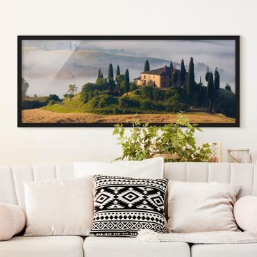 Poster con cornice - Vendita In Toscana - Panorama formato orizzontale