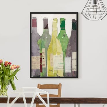 Poster con cornice - Wine & Spirits III - Verticale 4:3