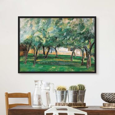 Poster con cornice - Paul Cézanne - Farm Normandy - Orizzontale 3:4