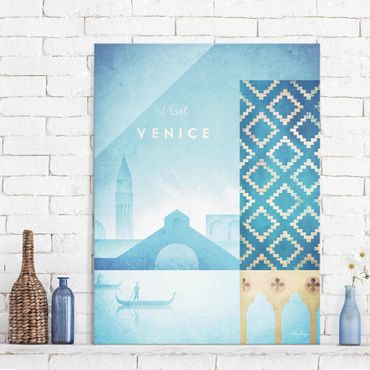 Quadro in vetro - Poster viaggio - Venezia - Verticale 4:3