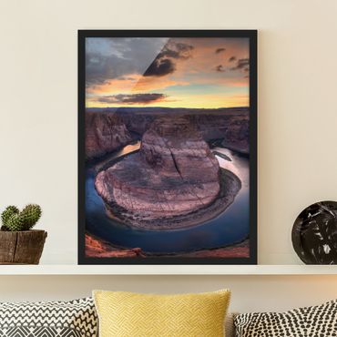 Poster con cornice - Colorado River Glen Canyon - Verticale 4:3