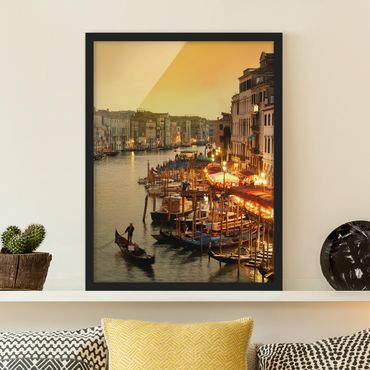 Poster con cornice - Grand Canal Of Venice - Verticale 4:3