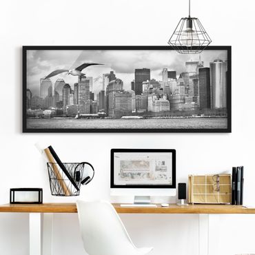 Poster con cornice - No.YK1 New York Ii - Panorama formato orizzontale