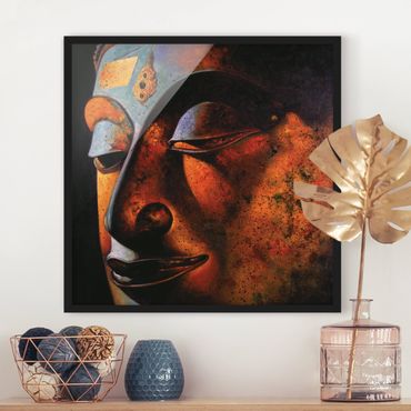 Poster con cornice - Bombay Buddha - Quadrato 1:1
