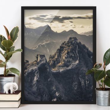 Poster con cornice - The Great Chinese Wall - Verticale 4:3