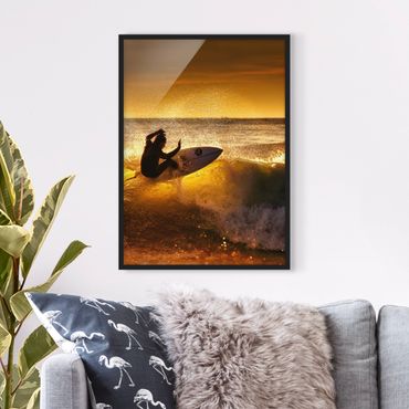 Poster con cornice - Sun, Fun And Surf - Verticale 4:3