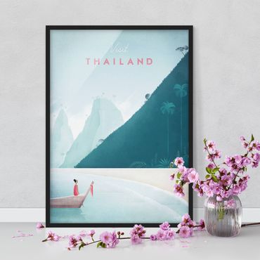 Poster con cornice - Poster Viaggio - Thailandia - Verticale 4:3