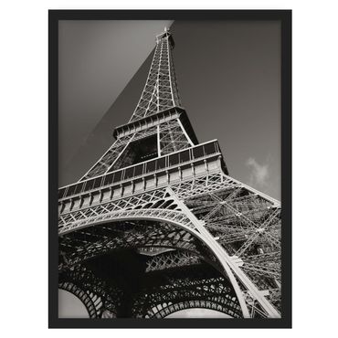 Poster con cornice - Eiffel Tower - Verticale 4:3