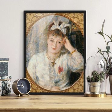 Poster con cornice - Auguste Renoir - Portrait Of Marie Murer - Verticale 4:3