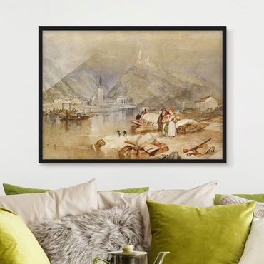 Poster con cornice - William Turner - Berkastel On The Moselle - Orizzontale 3:4