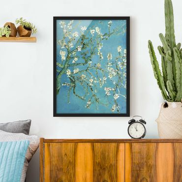 Poster con cornice - Vincent Van Gogh - Almond Blossoms - Verticale 4:3