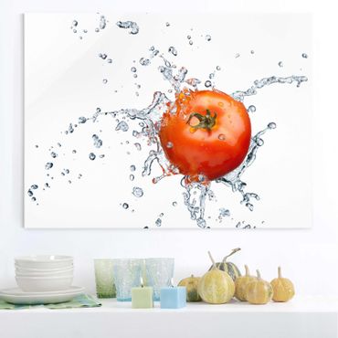 Quadro su vetro - Fresh tomato - Orizzontale 4:3