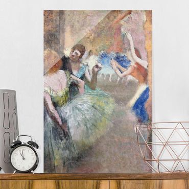Quadro in vetro - Edgar Degas - Scena il Balletto - Impressionismo - Verticale 2:3