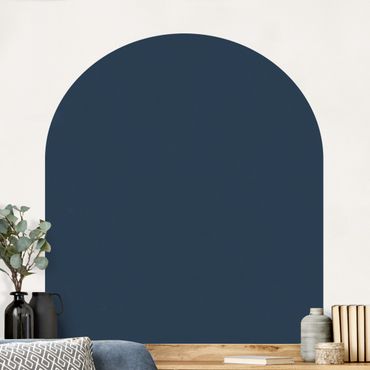 Adesivo murale - Arco rotondo - Blu scuro