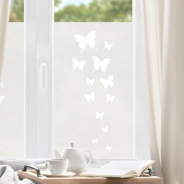 Pellicole per vetri - Decorazione di farfalle II
