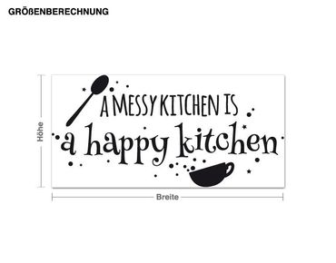 Adesivo murale - Happy Kitchen