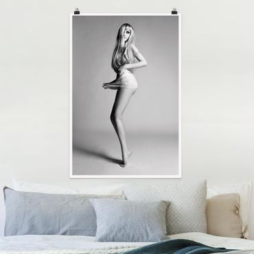 Poster - lingerie Model - Verticale 3:2