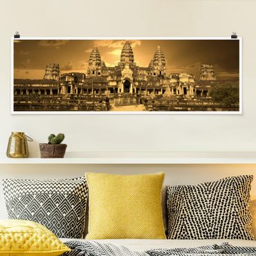 Poster - tempio - Panorama formato orizzontale
