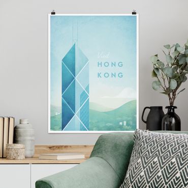 Poster - Poster Travel - Hong Kong - Verticale 4:3
