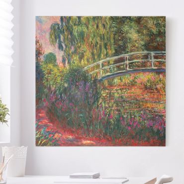 Quadri su tela - Claude Monet - Ponte di giapponese di Giverny