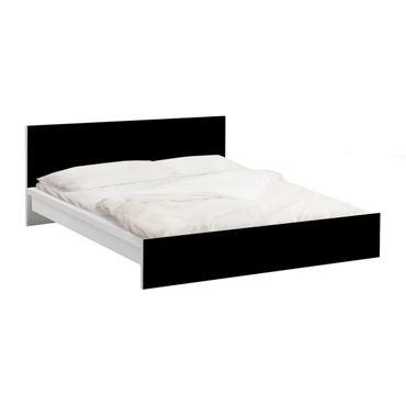 Carta adesiva per mobili IKEA - Malm Letto basso 160x200cm Colour Black