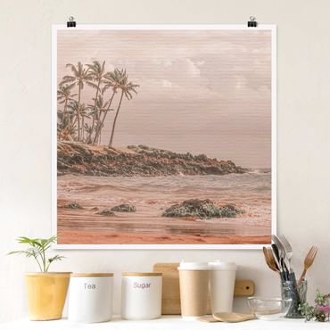 Poster - Aloha spiaggia alle Hawaii
