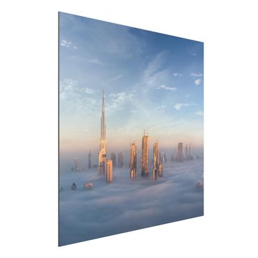 Quadro in alluminio - Dubai Sopra Le Nuvole