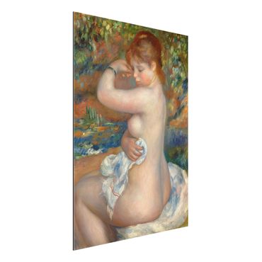 Quadro in alluminio - Auguste Renoir - Bagnante - Impressionismo