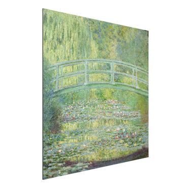 Quadro in alluminio - Claude Monet - Laghetto e il Ponte Giapponese - Impressionismo