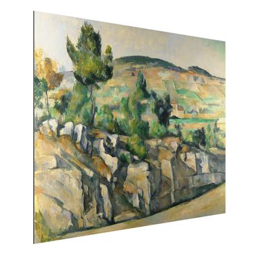 Quadro in alluminio - Paul Cézanne - Collina in Provenza - Impressionismo