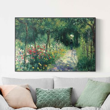 Quadro fonoassorbente intercambiabile - Auguste Renoir - Donne in giardino