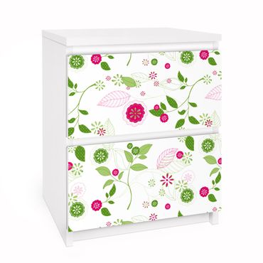 Carta adesiva per mobili IKEA - Malm Cassettiera 2xCassetti - Spring Awakening