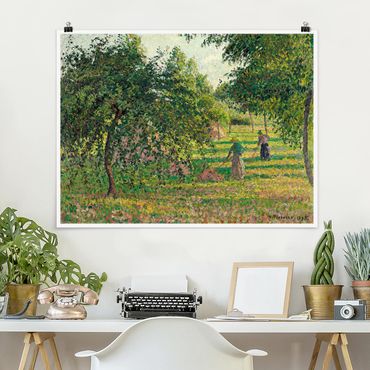Poster - Camille Pissarro - Apple Trees - Orizzontale 3:4