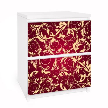 Carta adesiva per mobili IKEA - Malm Cassettiera 2xCassetti - The 12 Muses - Clio