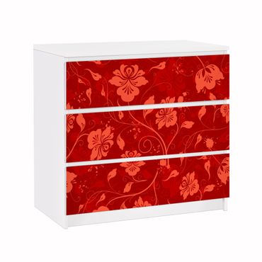 Carta adesiva per mobili IKEA - Malm Cassettiera 3xCassetti - The 12 Muses - Terpsichore