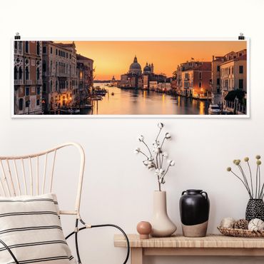 Poster - d'oro Venezia - Panorama formato orizzontale