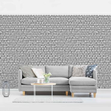 Carta da parati - Brick Wallpaper - Grey Brick Wallpaper UK