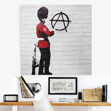 Stampa su tela - Banksy - Anarchist Soldier