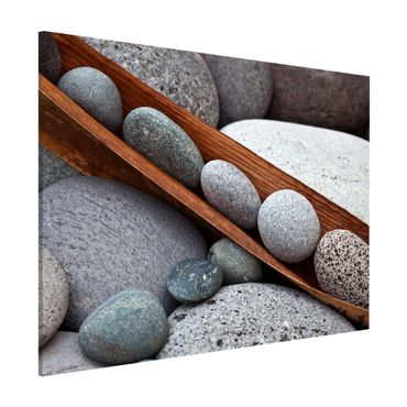 Lavagna magnetica - Ancora Vita Con Grey Stones - Formato orizzontale 3:4