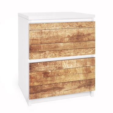 Carta adesiva per mobili IKEA - Malm Cassettiera 2xCassetti - Nordic Wood Wall