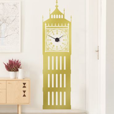 Adesivo murale orologio - Big Ben