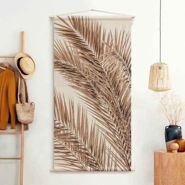 Arazzo da parete - Ramo di palma color bronzo