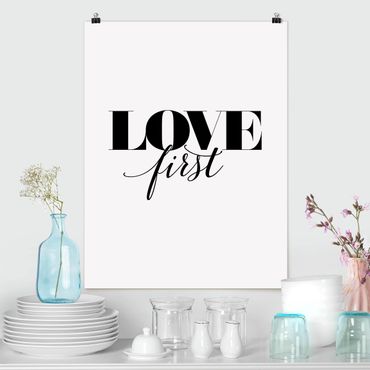 Poster - amore Prima - Verticale 4:3