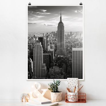 Poster - skyline di Manhattan - Verticale 4:3