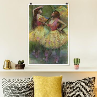 Poster - Edgar Degas - Due ballerine - Verticale 3:2
